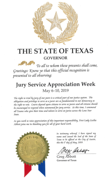 Jury Service Appreciation Week