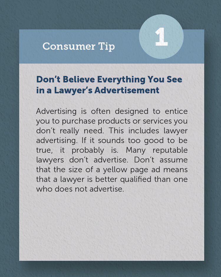 Image for the Tweet beginning: Be wary if a lawyer